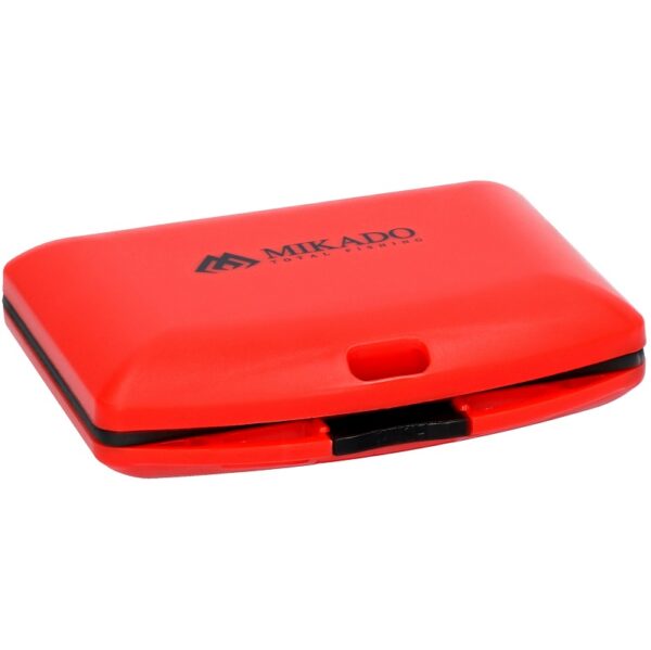 The Mikado Double-Sided Box with Compartments (11x9x2.5 cm) - perfect for anglers seeking organized storage for their lures and accessories.